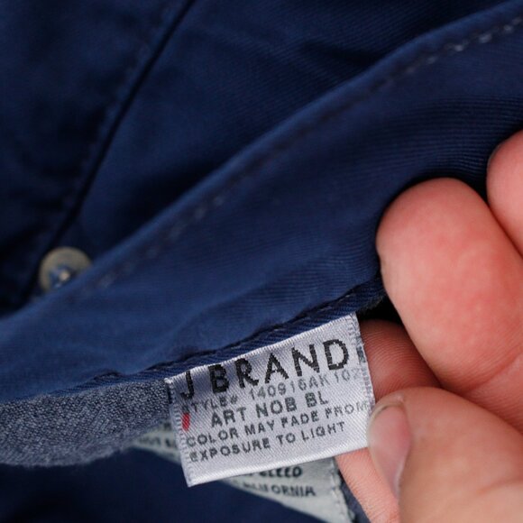 NWT J Brand Jeans Mens Size 31 L35 Kane Blue Slim Straight Leg Mid Rise USA Made - Picture 12 of 16